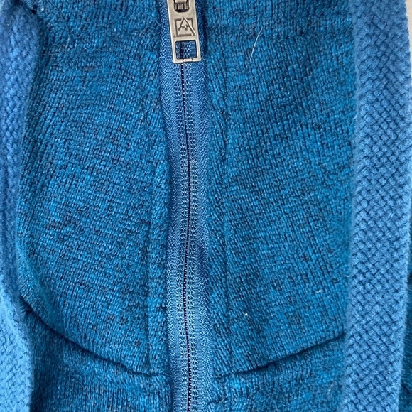 Avalanche Thumb Holes Fleece Lined Mock Jacket Sm - Picture 3 of 11